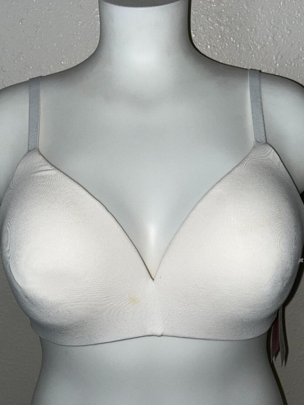 AMBRIELLE COTTON FULL COVERAGE WIREFREE BRA SZ 38B